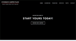 Desktop Screenshot of dykemanscamper.com